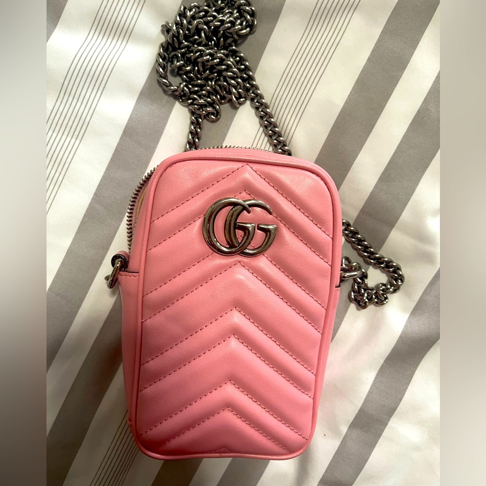 GG Marmont mini bag PINK